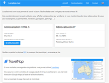 Tablet Screenshot of localise-moi.com